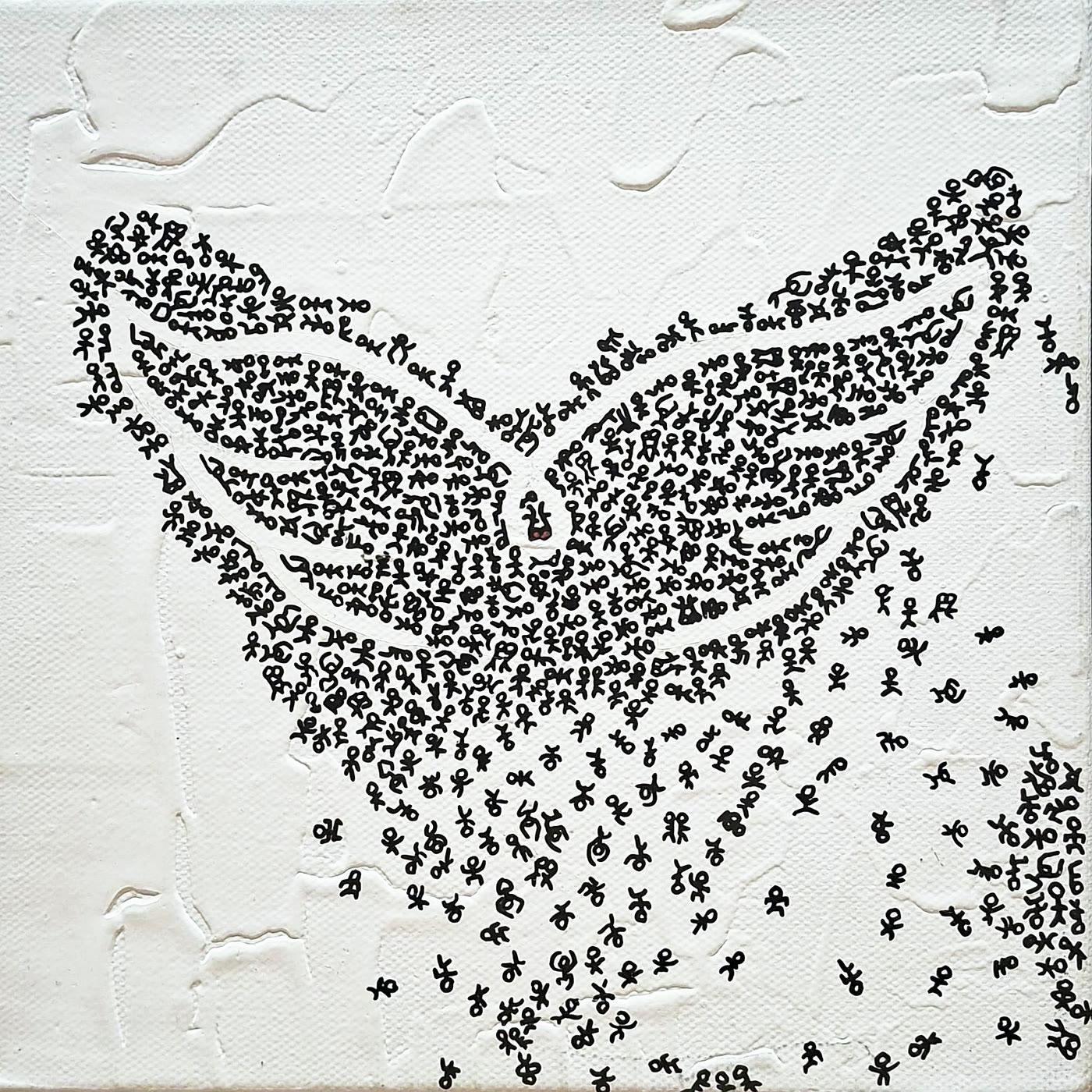 L'Ange Gardien, La toile entière